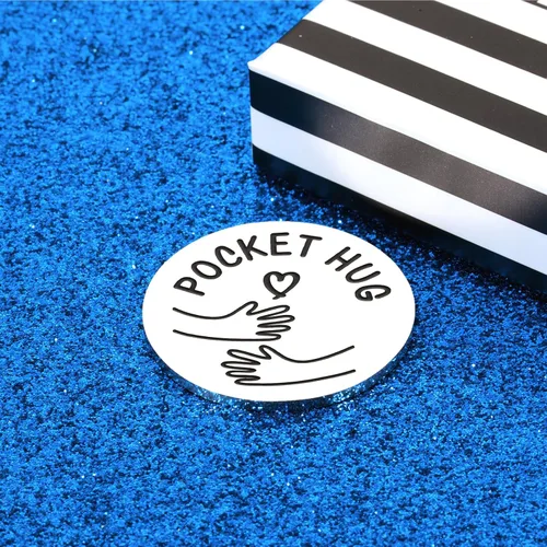 Vista 6 de Regalos inspiradores de bolsillo para hija, hijo, regalos inspiradores para mujeres y hombres, regalos para hija, hijo de mamá, regalo inspirador