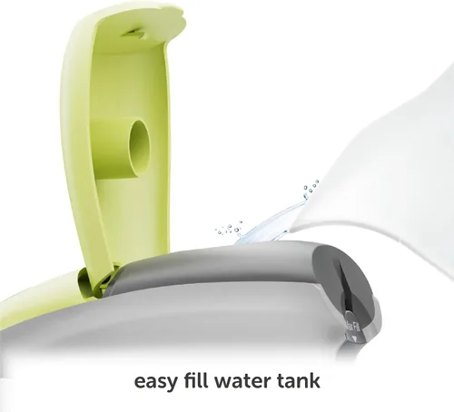 Vista 6 de Oliso M3Pro Project Steam Iron with Solemate (Pistachio) + MultiMat Wool Pressing Pad 2pk