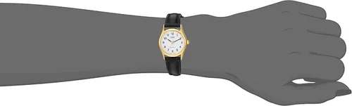 Vista 4 de ltp1094q 3-Hand analógica Resistente al agua Ladies Watch Piel Auténtica de banda
