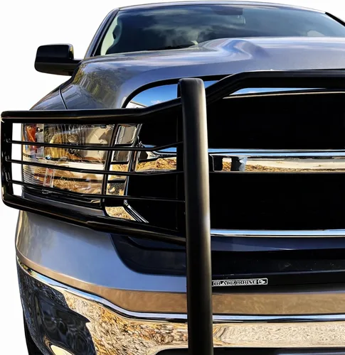 Vista 5 de Protección de parachoques modular Black Horse Grille Compatible con 09-10 Dodge Ram 1500 11-18 Ram 1500 19-24 Ram 1500 Classic