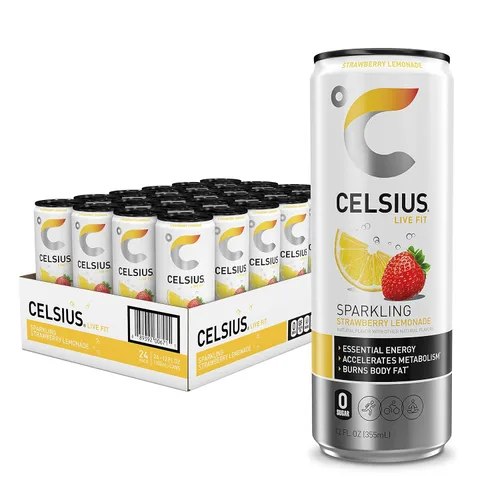 Vista 29 de CELSIUS Naranja Espumosa, Bebida Energética Esencial Funcional de 12 onzas líquidas (paquete de 4)