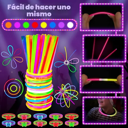 Vista 6 de MIBOTE 269 piezas de juguetes con luz LED, recuerdos de fiesta que brillan en la oscuridad, suministros de fiesta para niños y adultos, Halloween