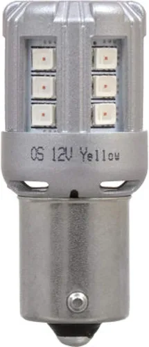 Vista 2 de Bombilla de LED ámbar 1156 (2 unidades), 1156, Ambar