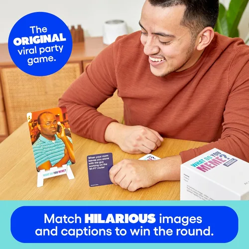 Vista 6 de WHAT DO YOU MEME? Juego básico (versión original) - El divertido juego de fiesta para adultos para amantes de los memes