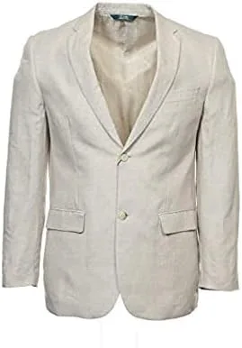 Vista 2 de Perry Ellis Men's Linen-Blend Suit Jacket Blazer