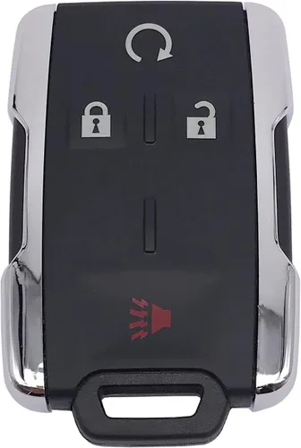 Vista 7 de 2 fundas de repuesto para llavero para Chevy Silverado Colorado, GMC, Sierra Canyon, Cadillac, sin llave Negro