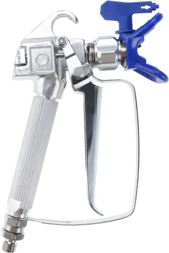 Vista 5 de YaeTek Kit de manguera de pistola de pintura sin aire, tubo de fibra de alta presión de 50 pies x 1/4 pulgadas, manguera de pulverización de pintura