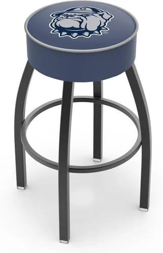 Vista 13 de The Holland Bar Stool Company L8B1-4 Georgia Tech - Taburete giratorio con base antiarrugas, color negro