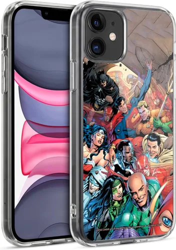 Vista 105 de Head Case Designs Funda de gel con licencia oficial de la Liga de la Justicia DC Comics #10 Darkseid War Comic Book Cover