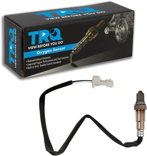 Vista 355 de TRQ Sensor de Oxígeno O2 de 4 Hilos de Banda Estrecha Compatible con VW Atlas 2.0L 2018-21, VW GTI 2.0L 2016-18, Audi A3 Quattro 2.0L 2015-18, VW
