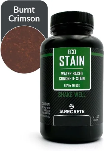 Vista 37 de Surecrete Eco Stain - Tinte a base de agua para hormigón, probador de 4 onzas, nogal
