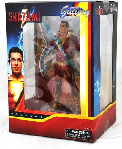 Vista 3 de Diamond Select Toys DC Gallery: Figura de PVC de Shazam (versión de película)