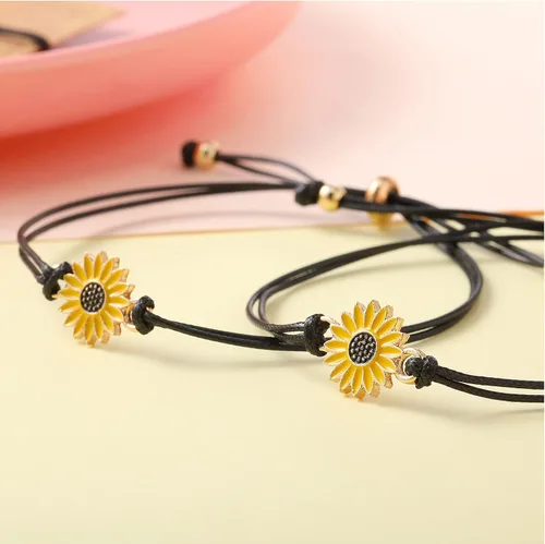 Vista 8 de Hicarer Pulseras de promesa, pulseras de amistad para el regreso a clases, juego de dijes a distancia para amigos, mujeres y niñas, regalo del día