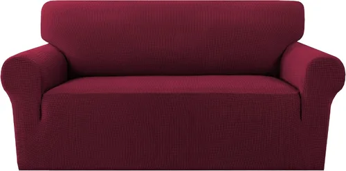 Vista 39 de MeilleMaison Funda elástica para silla reclinable, funda para sofá de 1 pieza con parte inferior elástica, lavable, protector de muebles Negro