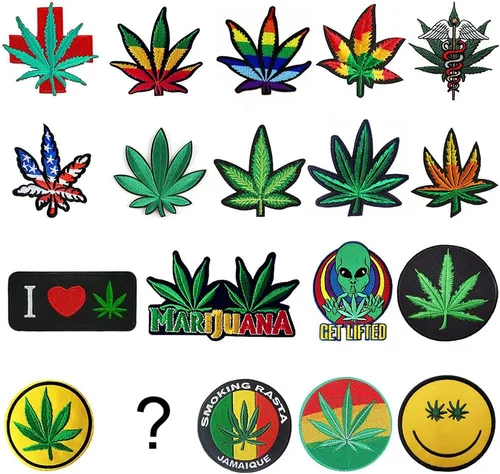 Vista 10 de Surtido de 420 hojas para planchar en apliques bordados, 11