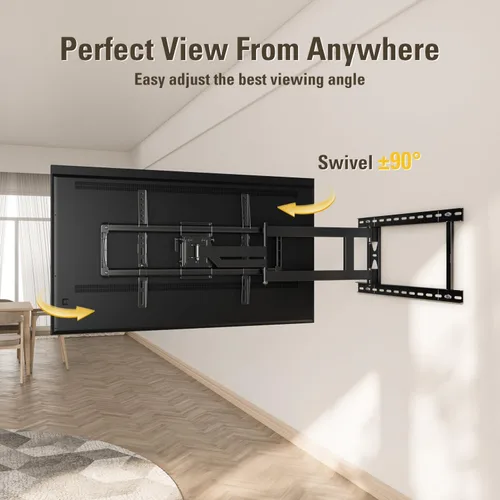 Vista 3 de Mounting Dream Soporte de pared para TV de brazo largo para la mayoría