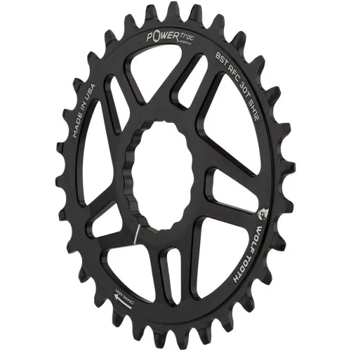 Vista 4 de Wolf Tooth Platos para transmisión Shimano de 12 velocidades (30, Shimano Direct Boost) bicicletas-cadenas-y-accesorios