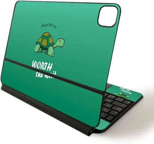 Vista 5 de MightySkins - Skin para Apple Magic Keyboard para iPad Pro de 11 pulgadas (2020) - Sushi Funda protectora de vinilo duradera, y única, aztec fox