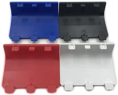 Vista 3 de Cubierta trasera de batería colorida para Xbox Series S X Controller Batería Tapa de la puerta Pack Shell Reemplazo (blanco)