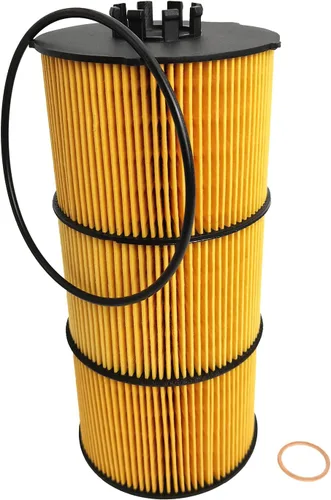 Vista 2 de P551005 Filtro de aceite/lubricante para camiones y autobuses Freightliner 114SD 122SD Cascadia L6 Western Star Trucks 4700SB #A4721800109 LF17511