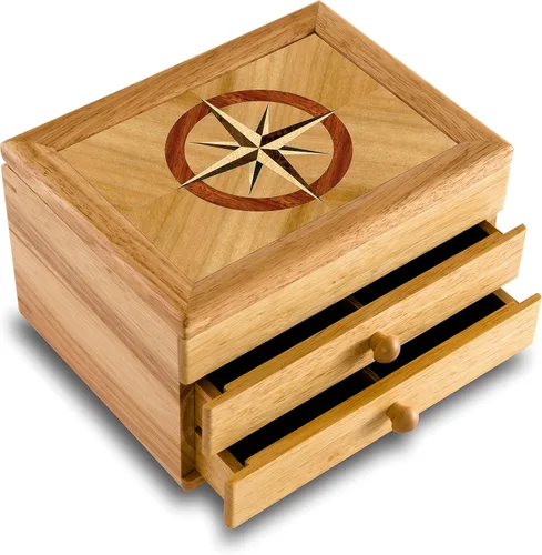 Vista 11 de Joyero de madera para regalar cereza