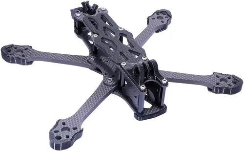 Vista 4 de Kit de marco para drones compatible con APEX HD Racing Drone Quadcopter (marco con impresión 3D)