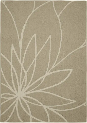 Vista 11 de Garland Rug Grand Floral, 2 x 5 pies, negro/marfil
