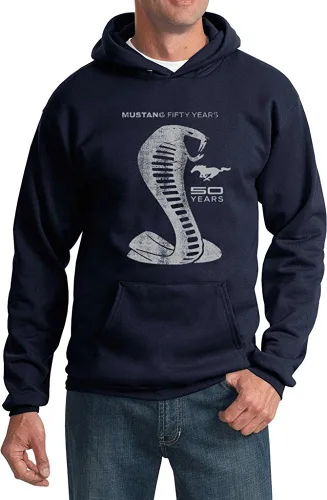 Vista 5 de Lucky Ride Sudadera con capucha Ford Mustang Shelby Cobra con diseño de 50 años