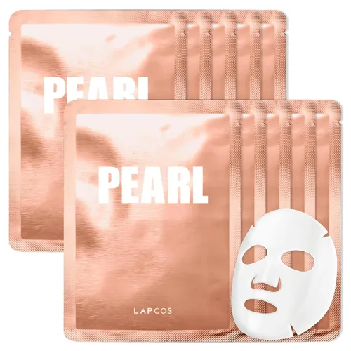 Vista 24 de LAPCOS Máscara de hojas de aloe, máscara facial diaria con pepino y gel de aloe para calmar e hidratar la piel, favorita de la belleza coreana