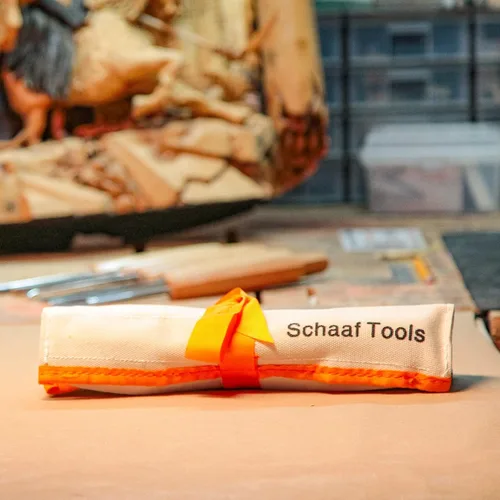 Vista 7 de Schaaf Wood Carving Tools Juego de cinceles de madera de 4 piezas, cola de Juego de cola de pez de 4 piezas