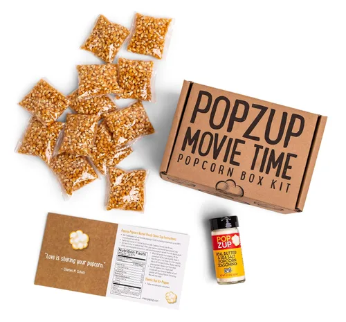 Vista 8 de Popzup Kit de palomitas de maíz Movie Time - Microondas