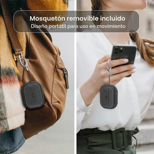 Vista 7 de TRONWIN Funda para AirPods Pro 2, [con bloqueo] Funda para AirPods Pro de una pieza (2ª/1ª generación), funda protectora completa de silicona suave