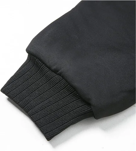 Vista 5 de JiangWu Sudaderas con capucha para hombre, forro polar, forro polar, con cremallera, chaquetas