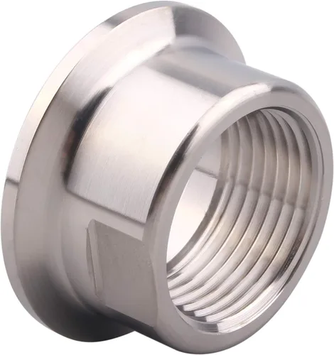 Vista 4 de DERNORD Abrazadera Sanitaria Tri a NPT Hembra Tri Clover (1" NPT Hembra (abrazadera Tri de 1.5 pulgadas))