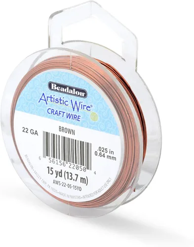 Vista 10 de Artistic Wire, Alambre de cobre de color chapado en plata de calibre 18, resistente al deslustre, amatista, 20 pies