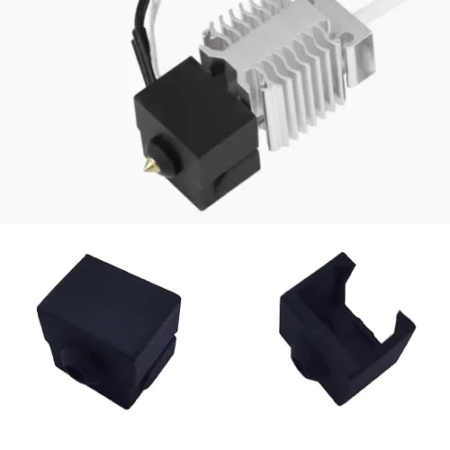 Vista 5 de 6 calcetines de silicona Ender 3 V3 SE, funda de silicona Ender 3 v3 se, calcetines Hotend compatibles con Creality Ender 3 V3 SE Hotend 3D