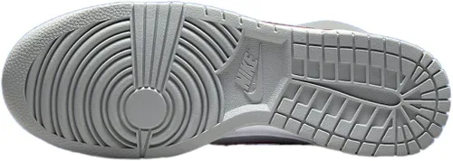 Vista 6 de Nike Dunk Hi SE Lt Smoke GreyGym Red-White (DH9750 001)