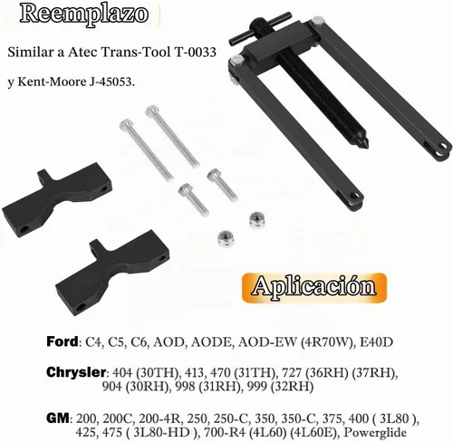 Vista 4 de 0033 Extractor de Bomba Frontal de Transmisión Universal de Alta Resistencia para Ford, Chrysler y GM, Reemplaza T-0033 y J-45053