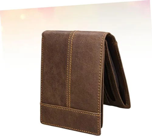 Vista 9 de VALICLUD 2 uds hombre monedero para hombre monedero moderno monedero delgado carteras para hombres hombres billetera plegable masculino titular