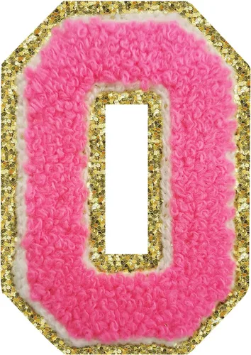 Vista 48 de 3Pcs Letter Patches Varsity Glitters Chenille,SPRT Iron on Blue Letter Patch,Alphabet Cloth Patch for Team Costume Decoration 3.1in Height S