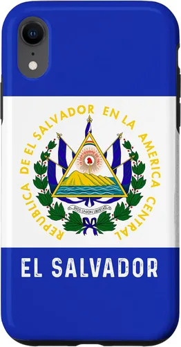Vista 25 de El Salvador Carcasa de Teléfono Celulares Con Bandera Y Mapa - Carcasa para iPhone 17