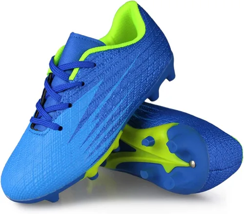 Vista 4 de Hawkwell Kids Outdoor Firm Ground Turf Soccer Shoes(ToddlerLittle KidBig Kid)