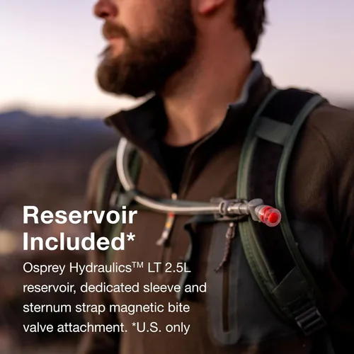 Vista 3 de Osprey Mochila de senderismo Skarab para hombre con depósito hidráulico
