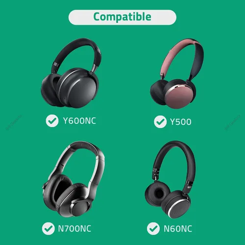 Vista 5 de Geekria Cable de audio compatible con auriculares AKG Y600NC Y500, Y50, N60NC/700NC/700NC M2, N60, Y50BT, Y45BT, N90Q, cable estéreo de repuesto