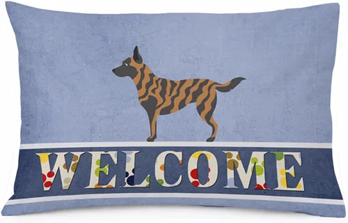Vista 26 de Caroline's Treasures BB8334PILLOWCASE AIDI Atlas Mountain Dog - Funda de almohada estándar, color azul, ligera, súper suave, de fácil cuidado