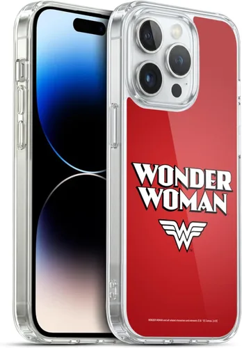 Vista 98 de Head Case Designs Funda de gel suave con licencia oficial de Wonder Woman DC Comics Classic Logos compatible con Apple iPhone 7 Plus/iPhone 8 Plus
