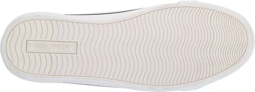 Vista 4 de Nautica Zapatos casuales para hombre, mocasines clásicos con cordones, tenis de moda, en tamaños medianos y anchos