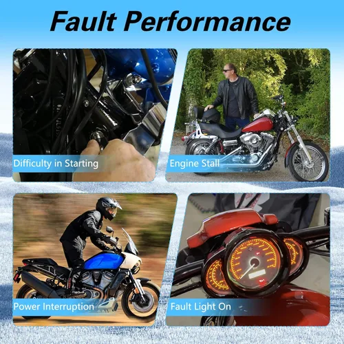 Vista 6 de Sensor de posición del cigüeñal compatible con Touring Dyna Electra FLHT FLHR FXD Wide Glide Road King 2000 2001 2003 Reemplazo #: 32798-00B