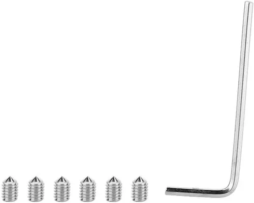 Vista 8 de Qiilu Mango pequeño para tornillo hexagonal, 2 piezas de manivela para ventana de coche, accesorio para mayores