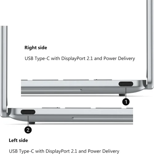 Vista 7 de Laptop Dell XPS con pantalla táctil de 13.4" y 2.5K, Core 5 320
